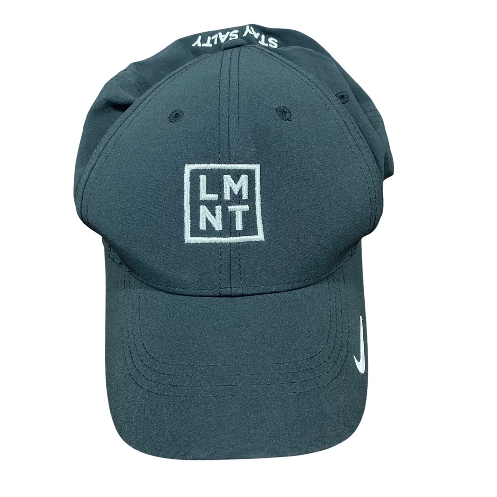 Nike LMNT Stay Salty Baseball Cap‎ Black Embroidered Logo Swoosh